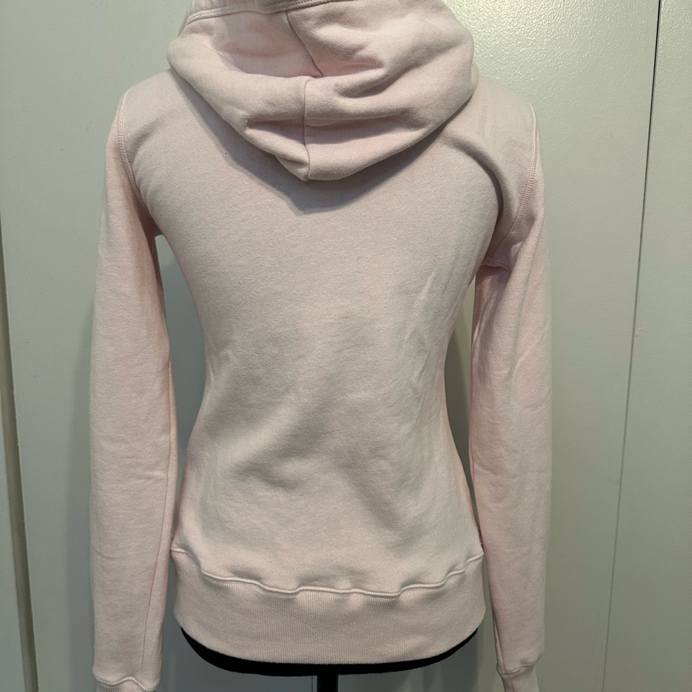 Hollister Light Pink Athletic Zip Hoodie - Picture 10 of 10